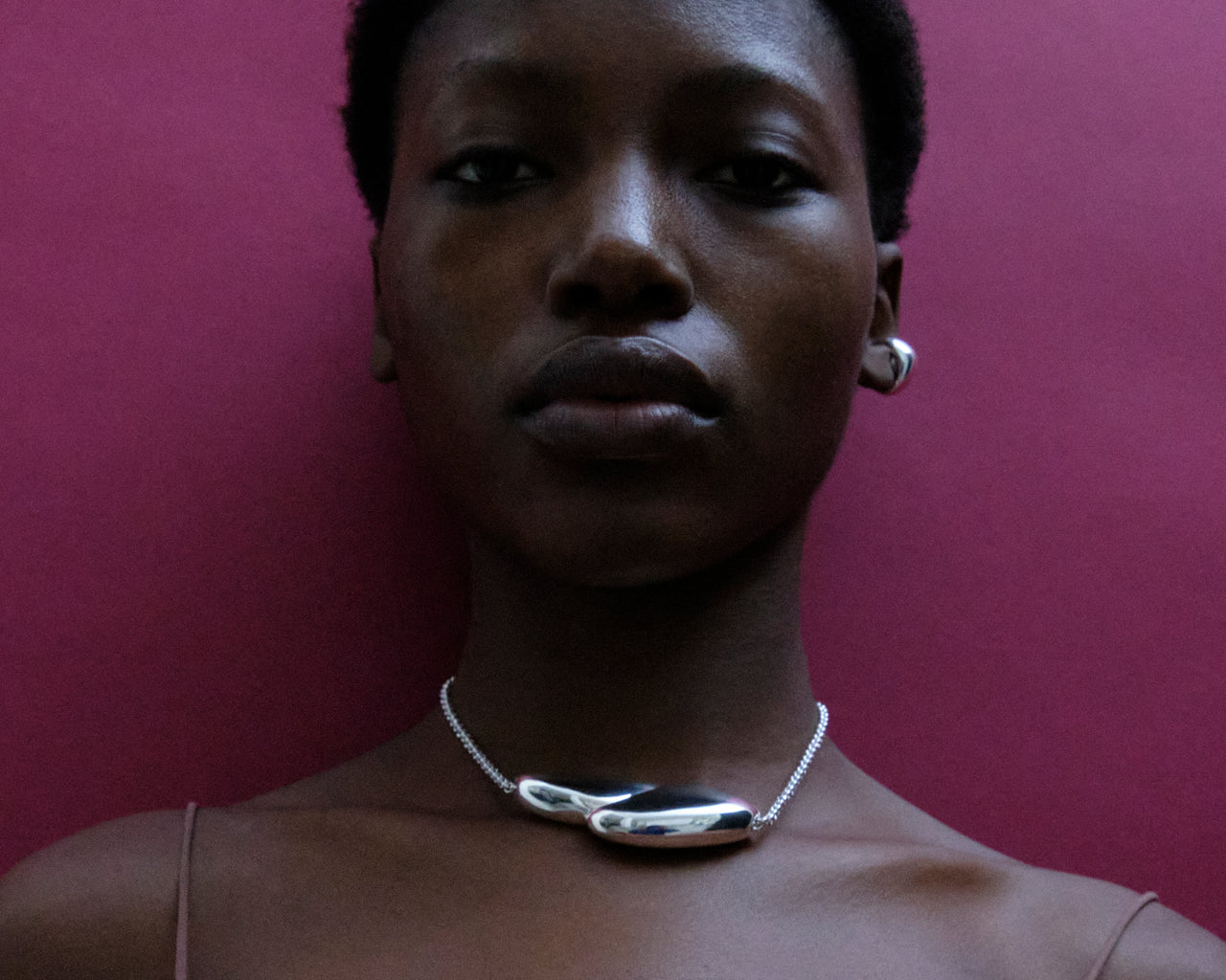 COLLIER DOWDOW chaîne en argent