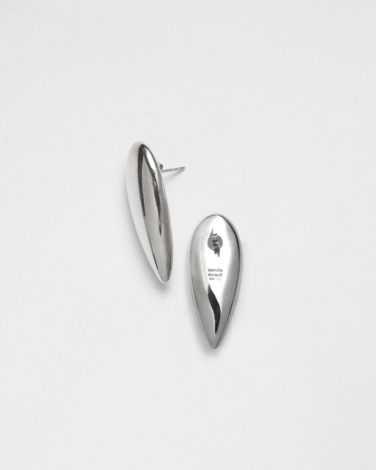 BOUCLES D'OREILLES ARROWEND en argent 925