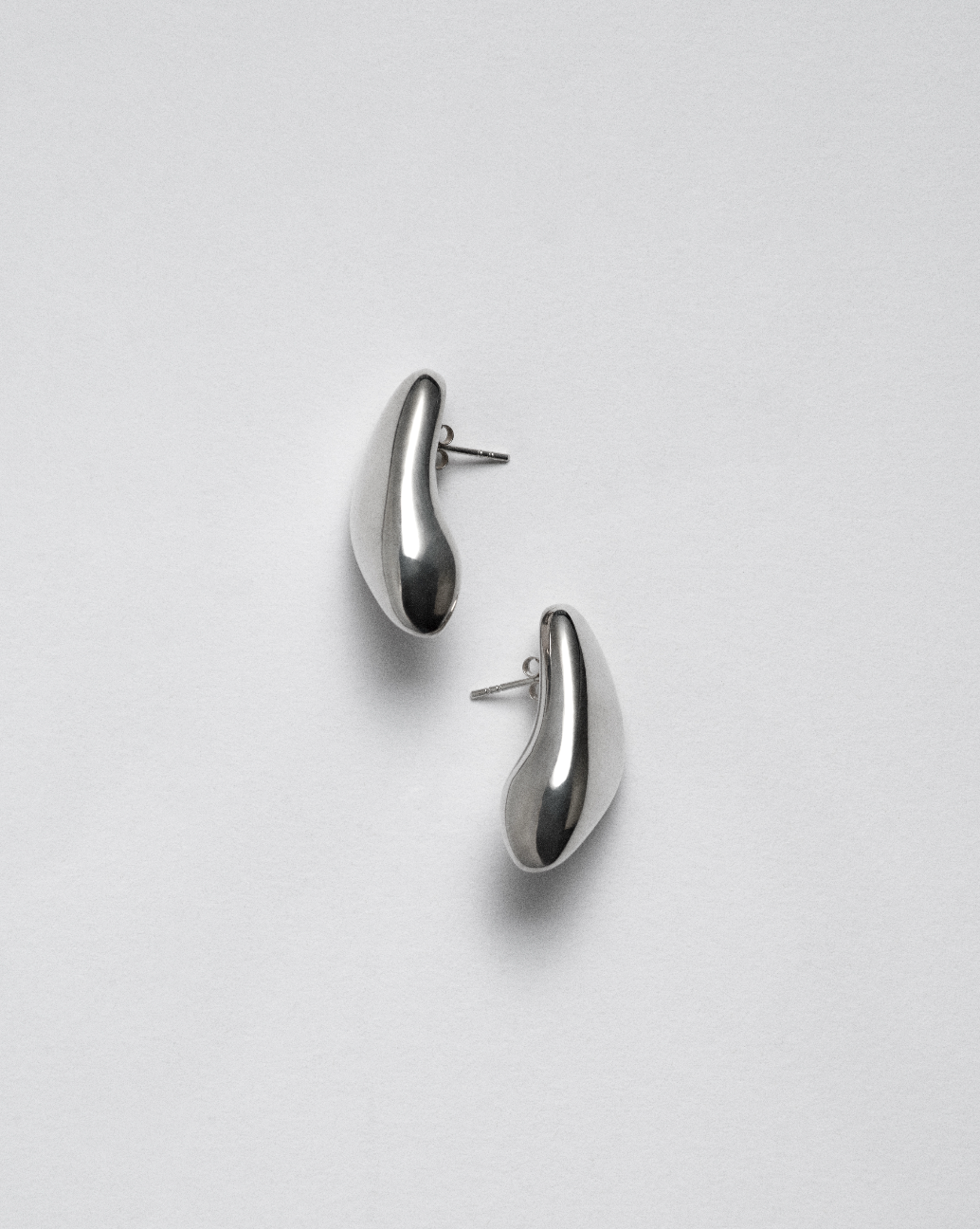DOWDOW EARRINGS SMALL in sterling silver