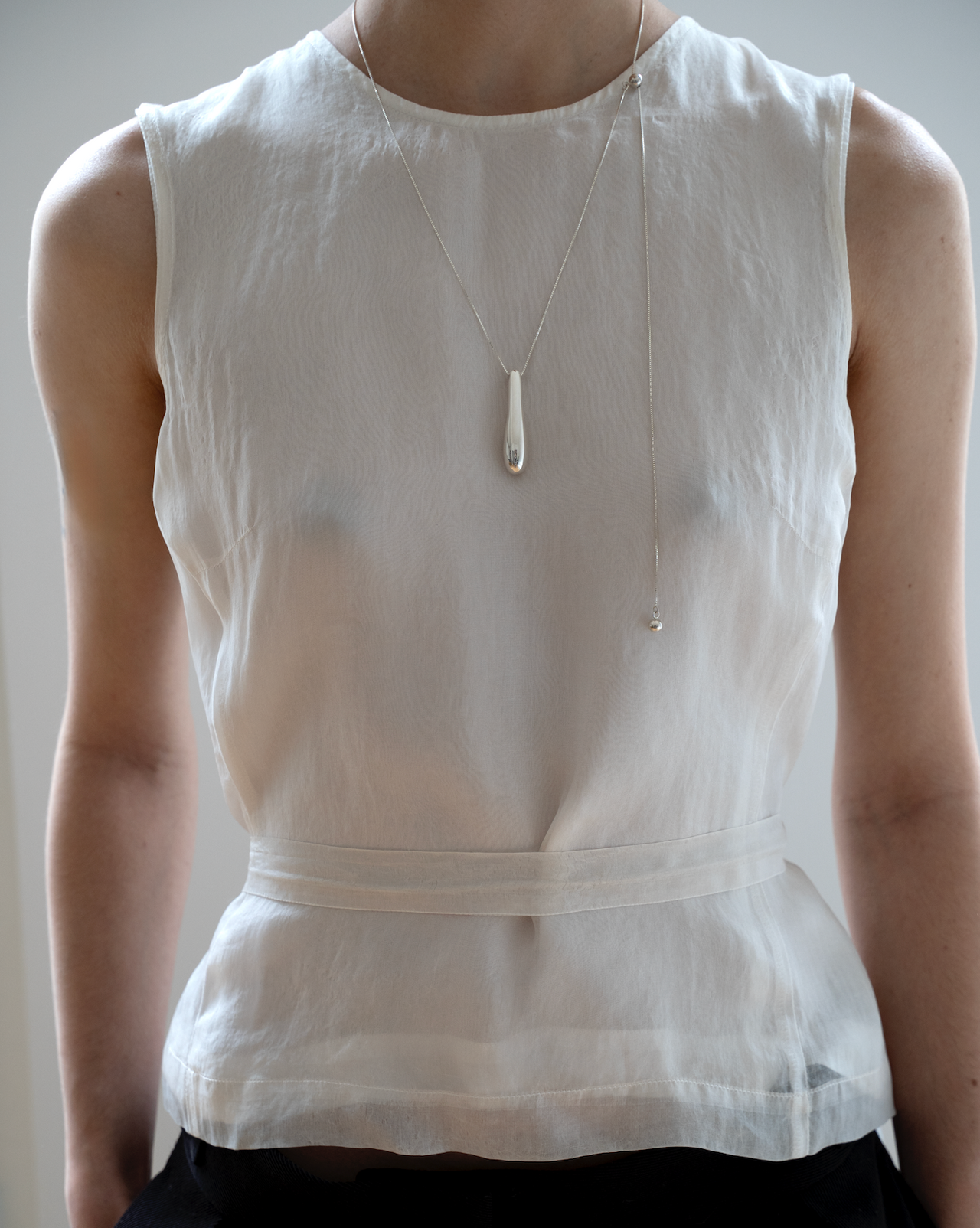 LAYLAY CHAIN NECKLACE - STERLING SILVER