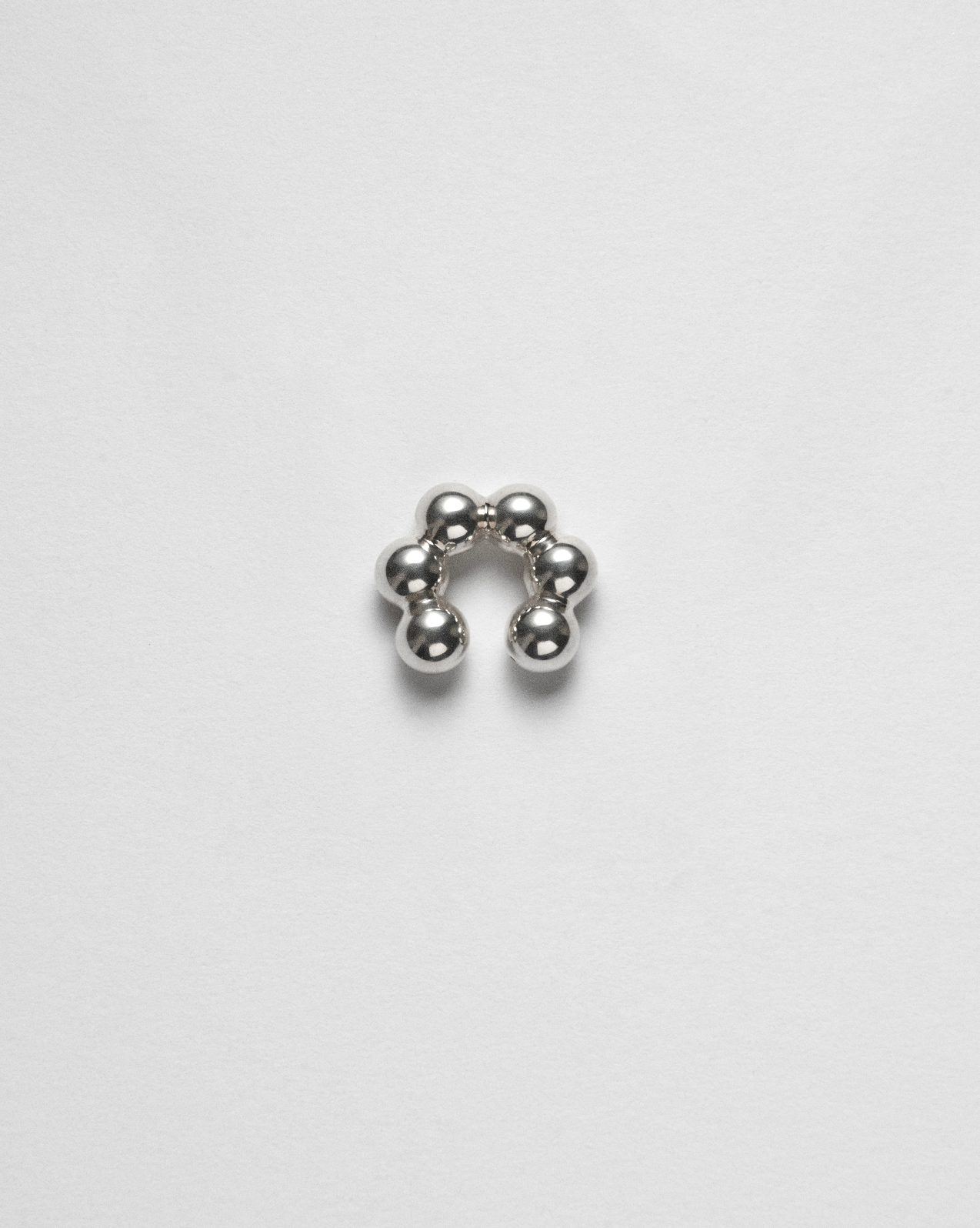 MINI PIPPA NO-PIERCING EARCUFF - STERLING SILVER