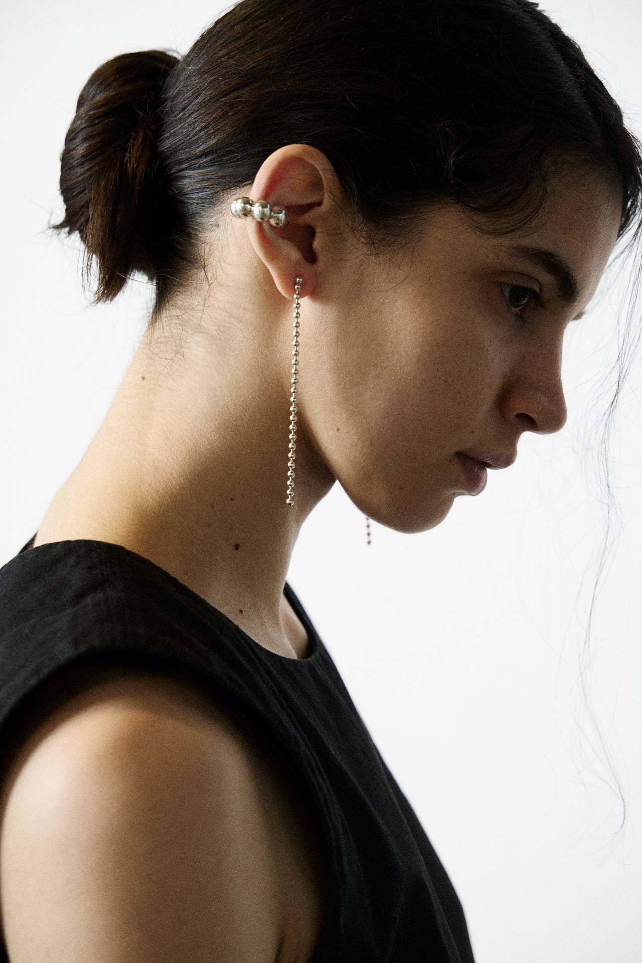MINI PIPPA NO-PIERCING EARCUFF - STERLING SILVER