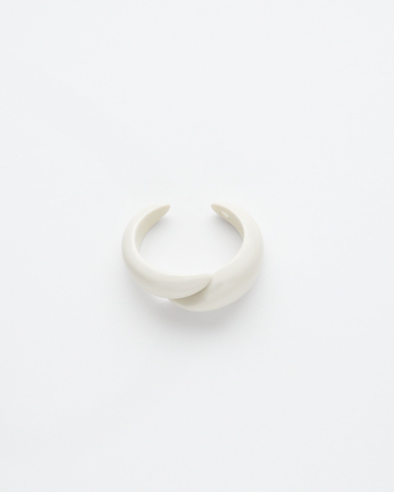 BRACELET DOWDOW - RÉSINE BLANC CASSÉ