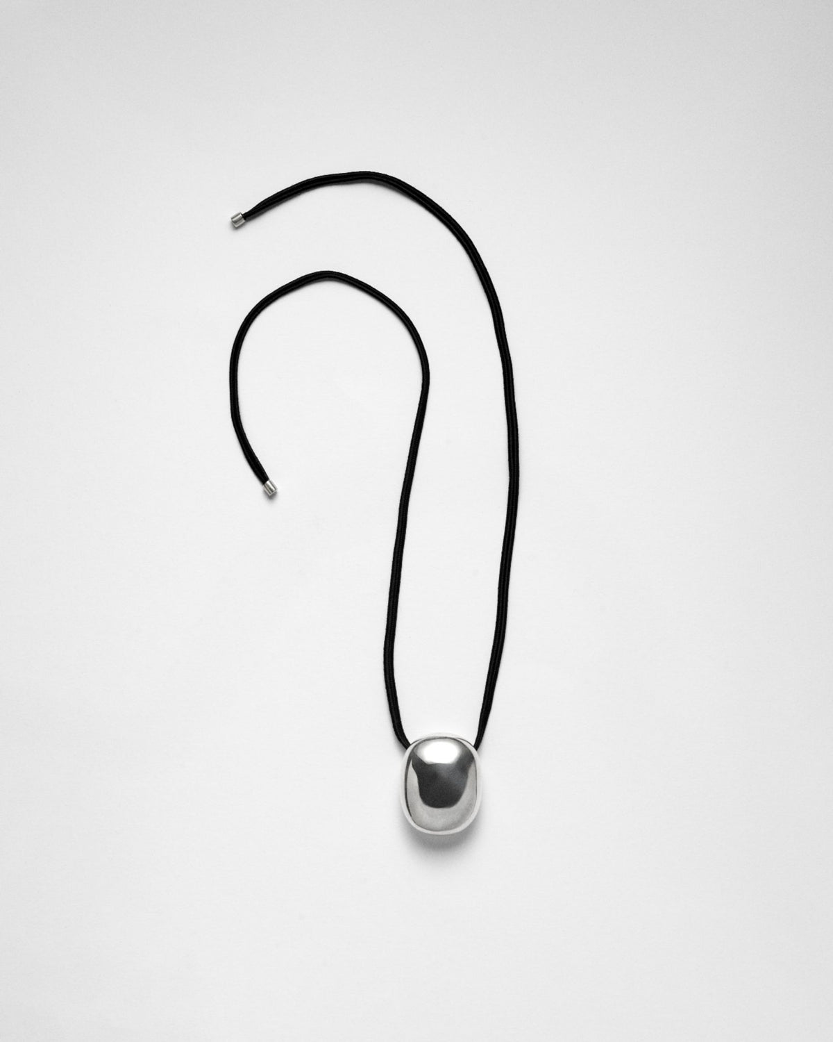 COLLIER BLOWBLOW - ARGENT 925 ET CORDON EN SOIE NOIRE