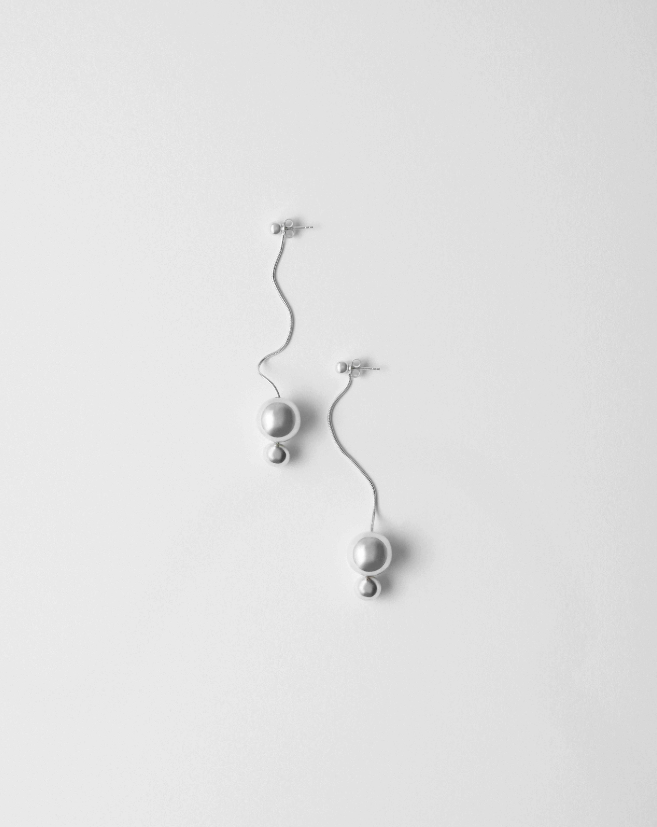Camille Surault's Vada earrings in sterling silver