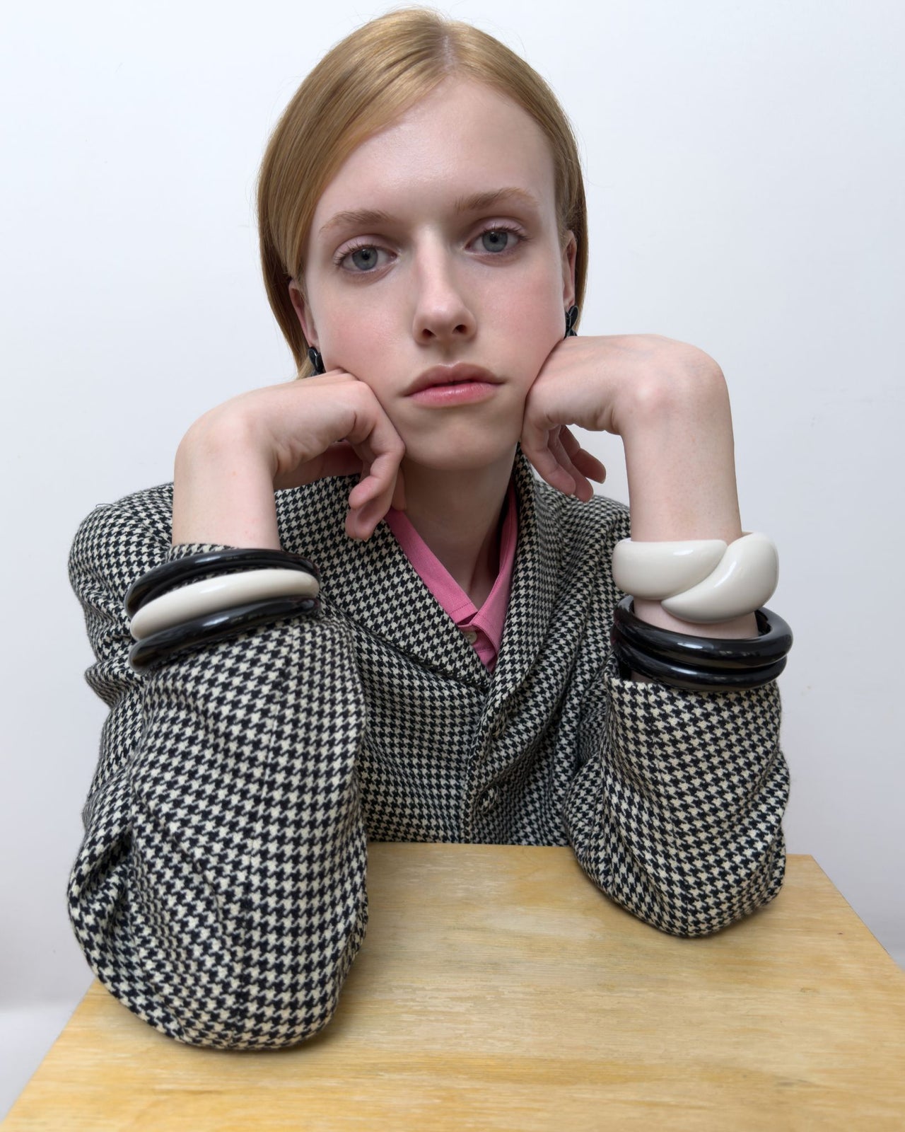 BRACELET DOWDOW - RÉSINE BLANC CASSÉ