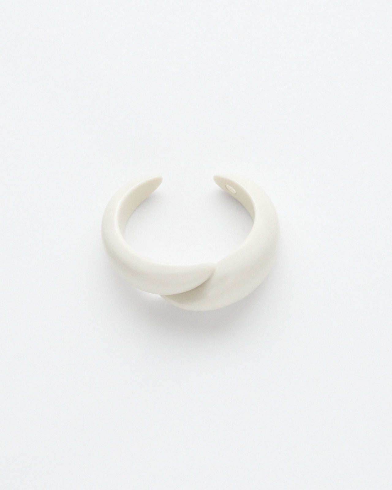 BRACELET DOWDOW - RÉSINE BLANC CASSÉ