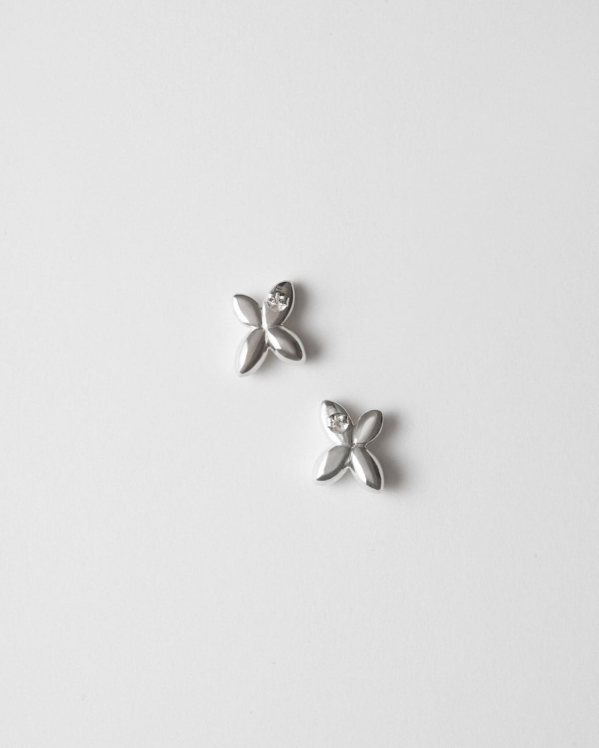 PETITES BOUCLES D'OREILLES ROSEMARIE - ARGENT 925