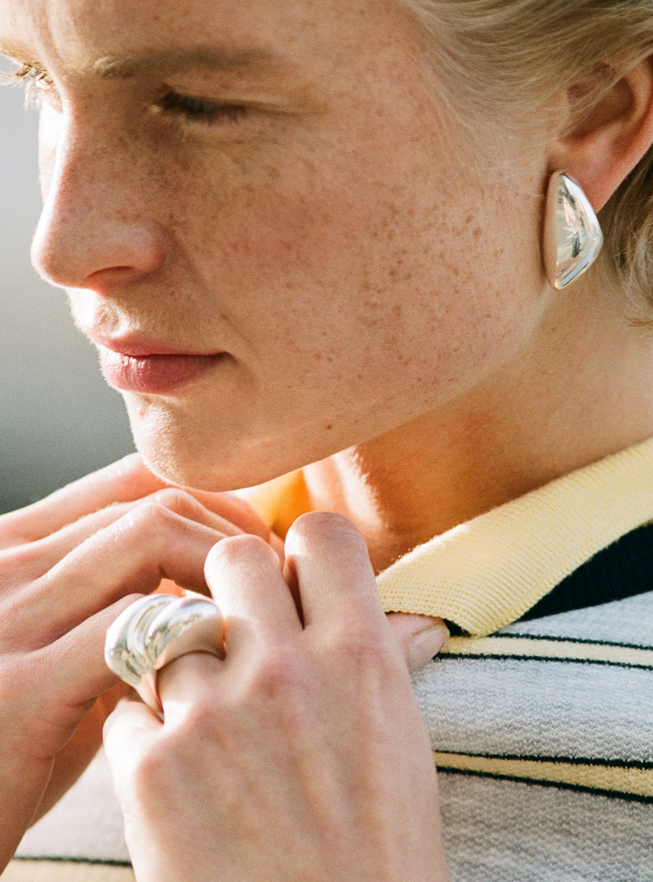 PETITES BOUCLES D'OREILLES DOWDOW - ARGENT 925